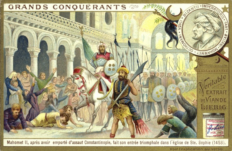 Mehmed, o Conquistador, Sultão do Império Otomano de European School