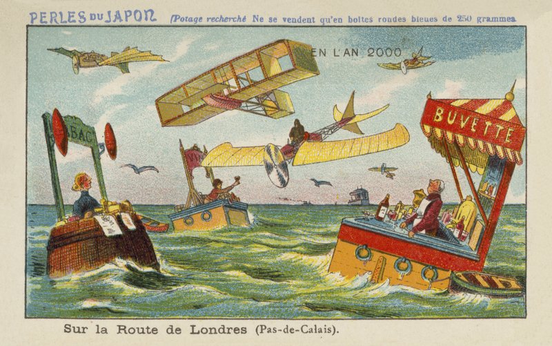 Na rota para Londres (Pas-de-Calais) no ano 2000 de European School