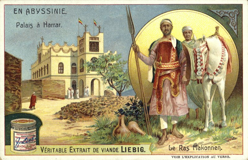 Palácio em Harar e Ras Makonnen, Etiópia de European School