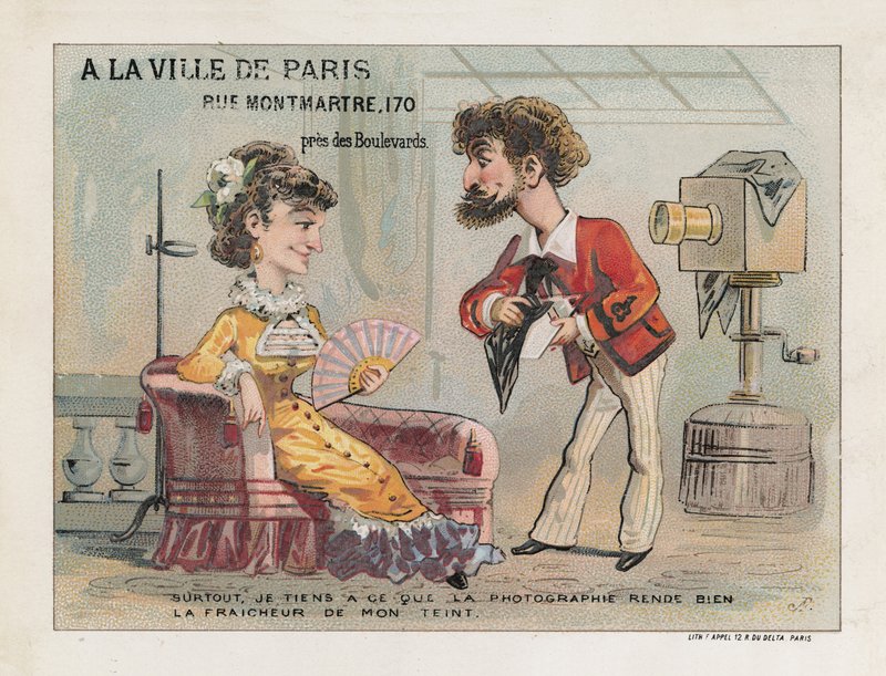 Caricatura de fotografia de European School