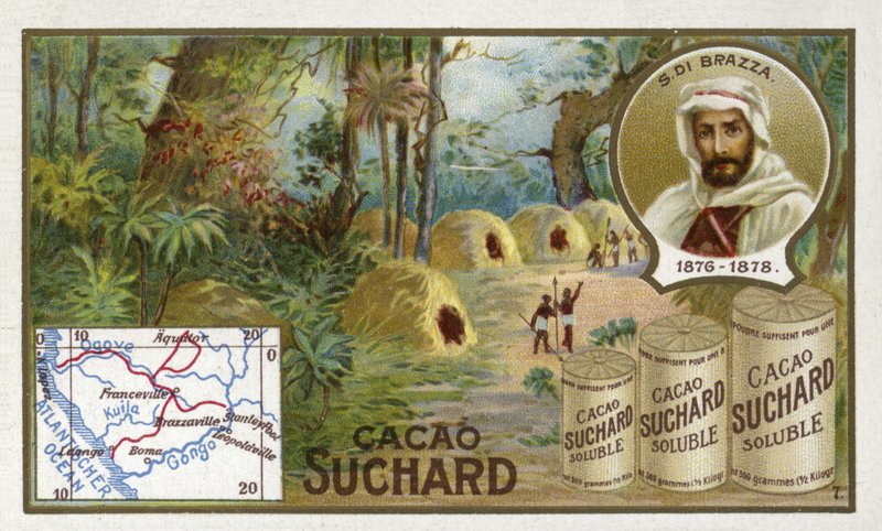 Pierre Savorgnan de Brazza, explorador italiano de European School