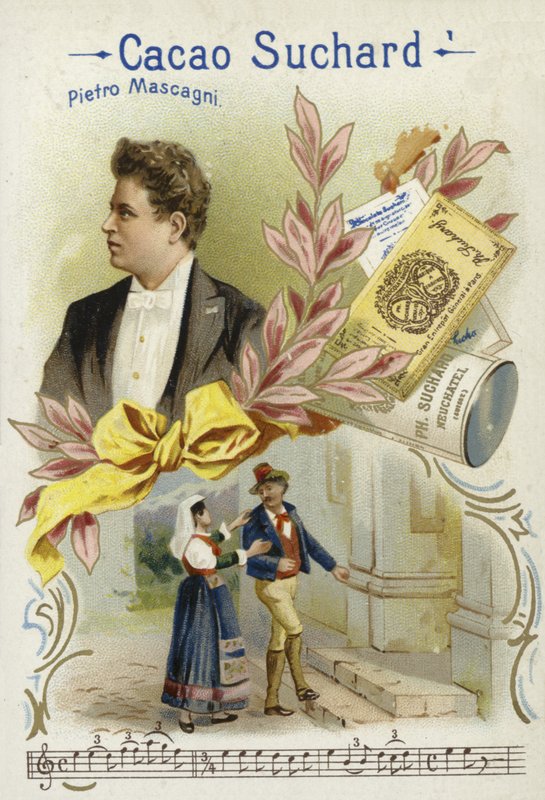 Pietro Mascagni, compositor italiano de European School
