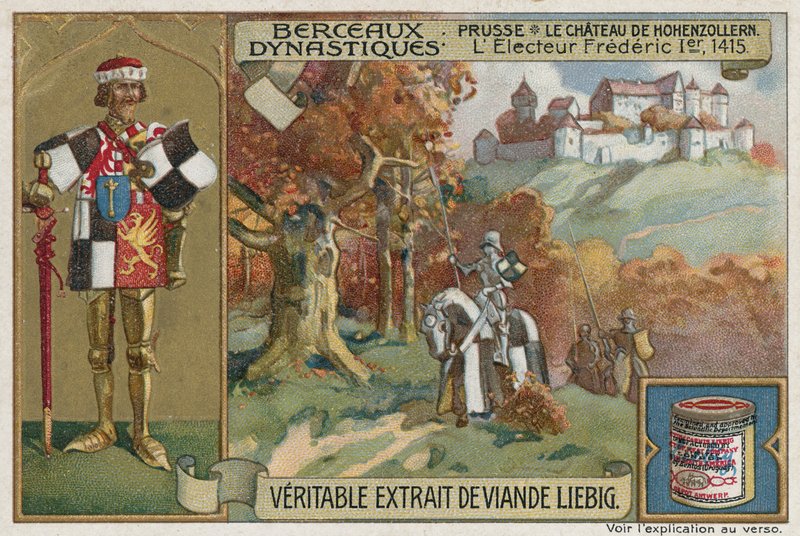 Prússia: Castelo Hohenzollern e o Eleitor Frederico I, 1415 de European School