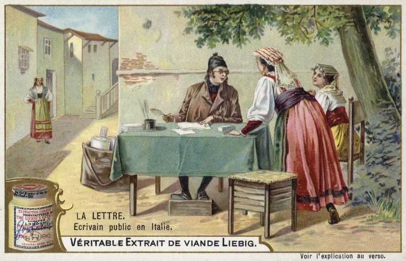 Public letter writer, Itália de European School