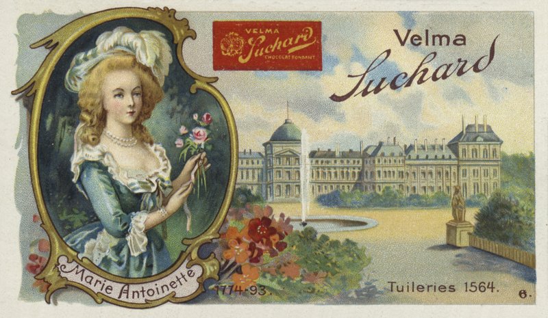 Rainha Maria Antonieta da França e o Palácio das Tulherias, Paris de European School