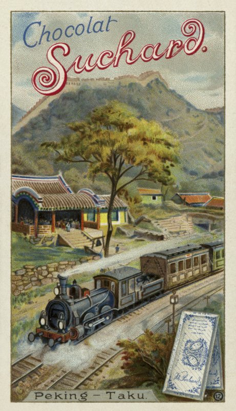 Ferroviária entre Pequim e Taku, China de European School