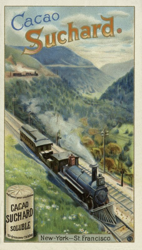 Ferroviária entre Nova York e São Francisco, EUA de European School