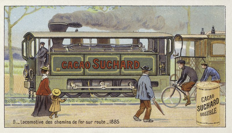 Estrada de ferro lcomotive, 1885 de European School