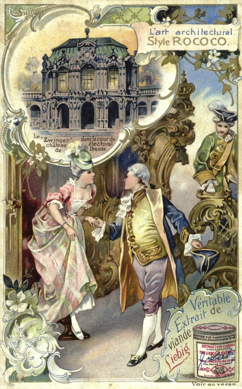 Arquitetura rococó; Palácio Zwinger, Deresden de European School