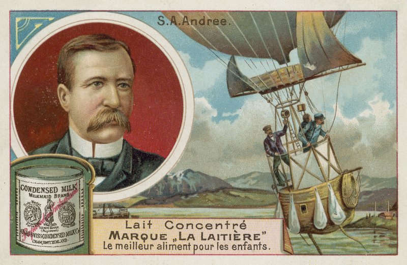 Salomon August Andree, balonista sueco e explorador do Ártico de European School