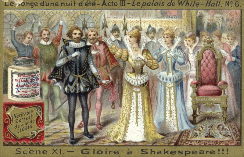 Cena de um sonho de noites de verão, uma ópera por Ambroise Thomas de European School