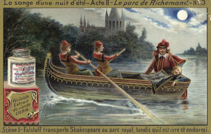 Cena de um sonho de noites de verão, uma ópera por Ambroise Thomas de European School