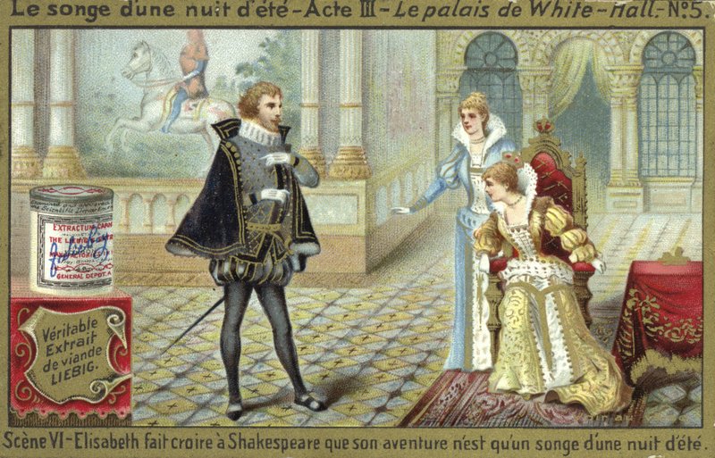 Cena de um sonho de noites de verão, uma ópera por Ambroise Thomas de European School