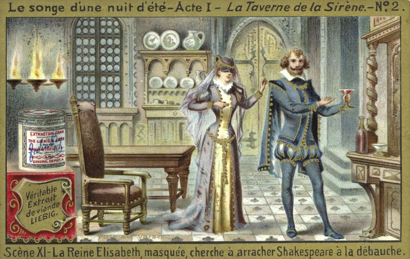 Cena de um sonho de noites de verão, uma ópera por Ambroise Thomas de European School