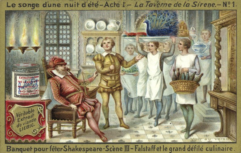 Cena de um sonho de noites de verão, uma ópera por Ambroise Thomas de European School
