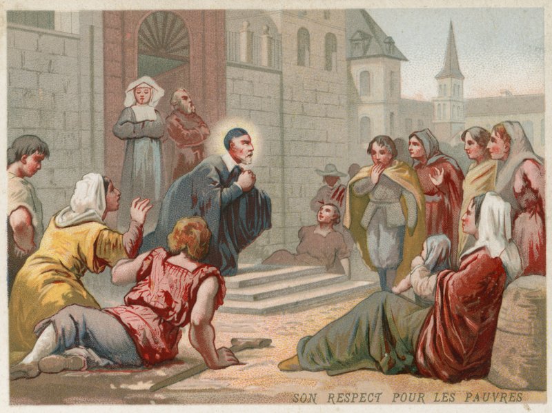 O respeito de São Vicente de Paulo pelos pobres de European School