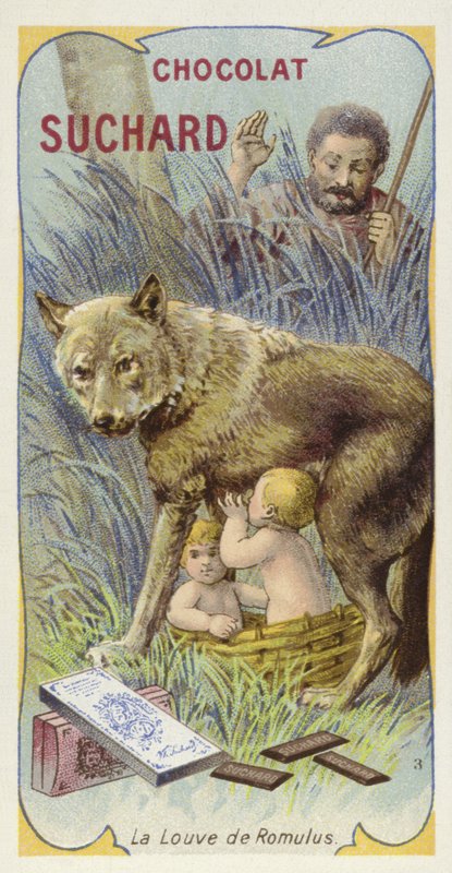 A loba e Romulus e Remus de European School
