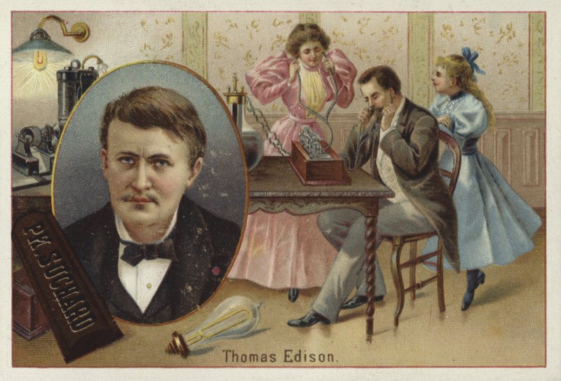 Thomas Edison, inventor americano de European School