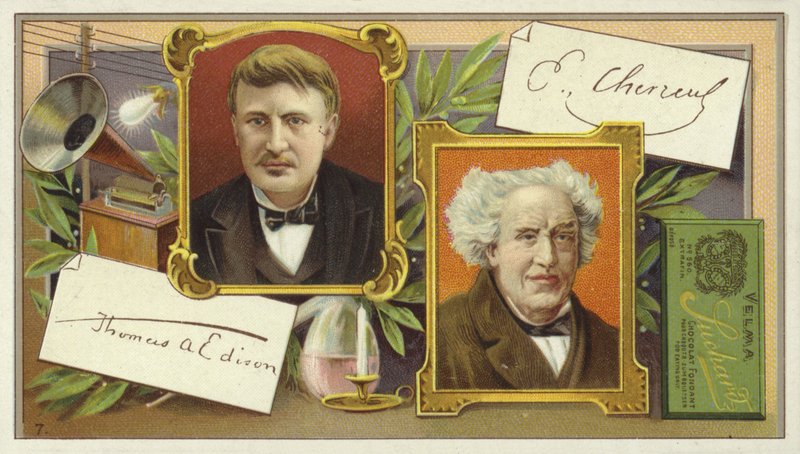 Thomas Edison e Eugene Chevreul de European School