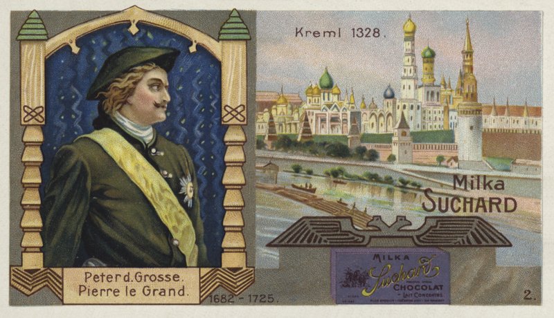 Czar Pedro, o Grande da Rússia e o Kremlin, Moscou de European School