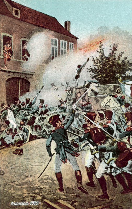 Waterloo 1815, ataque da fazenda de Hougoumont de European School