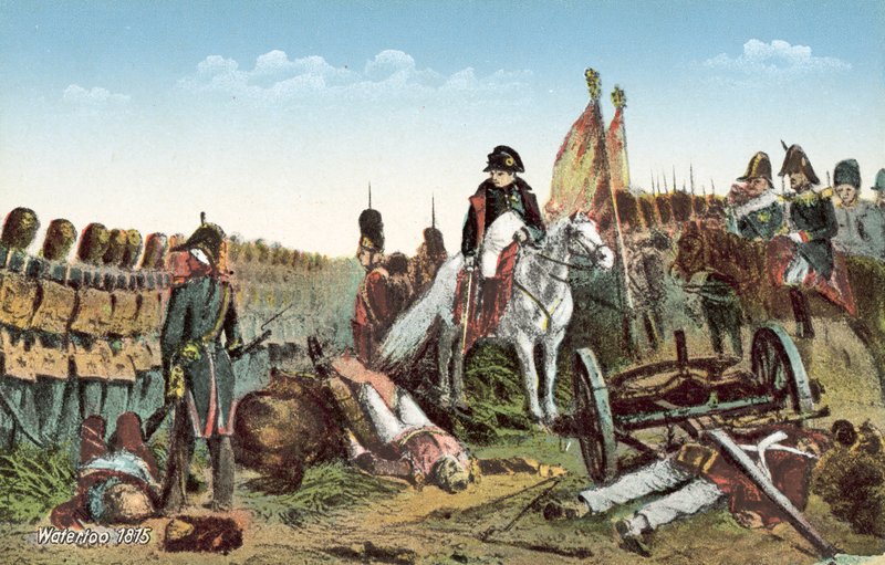 Waterloo 1815, meio batalhão à esquerda, fogo! de European School
