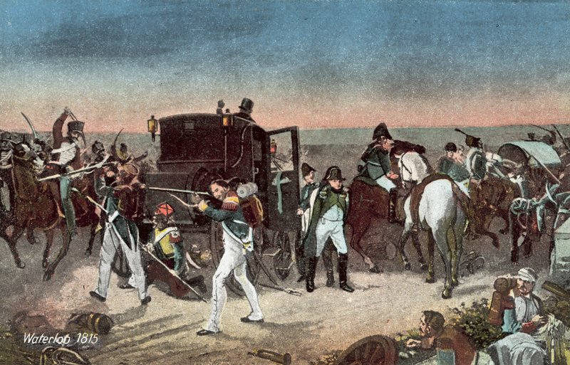 Waterloo 1815, A captura da carruagem de Napoleão de European School