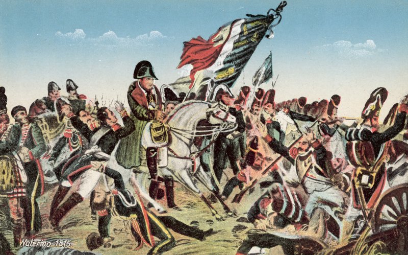 Waterloo 1815, os defensores da bandeira de European School