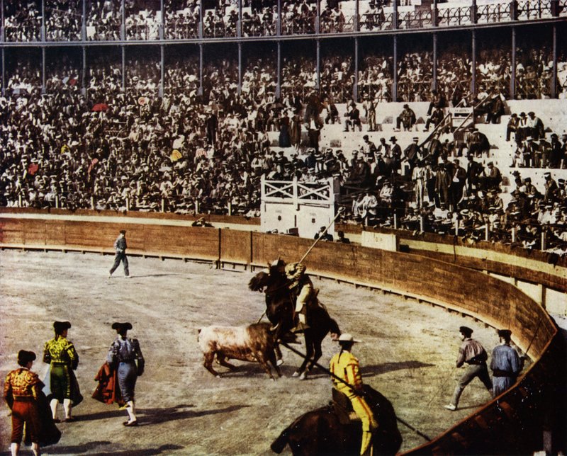Uma luta de touros espanhola (foto) de European Photographer