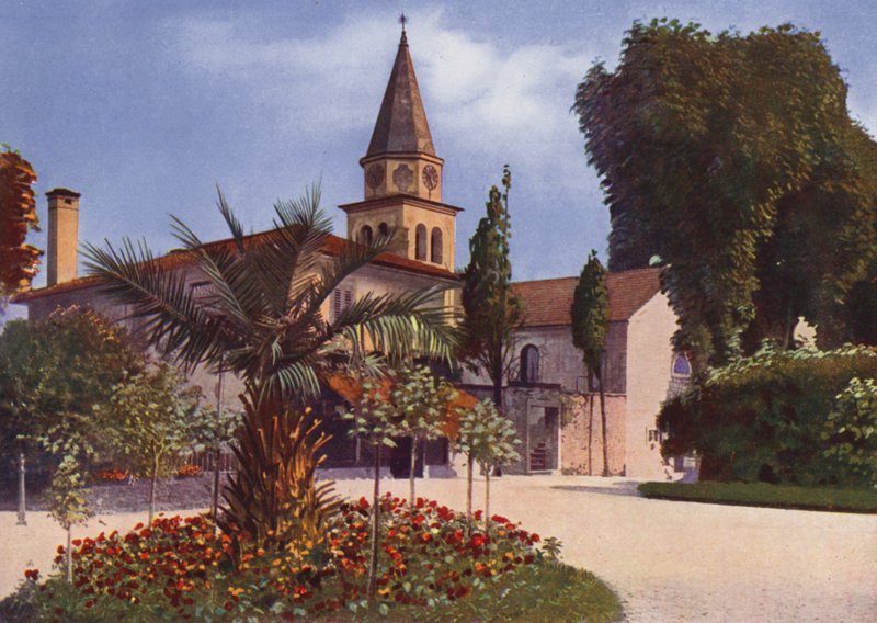 Opatija, atualmente Opatija na Croácia: Antiga Abadia de São Jacob, fundada em 1506 (foto) de European Photographer
