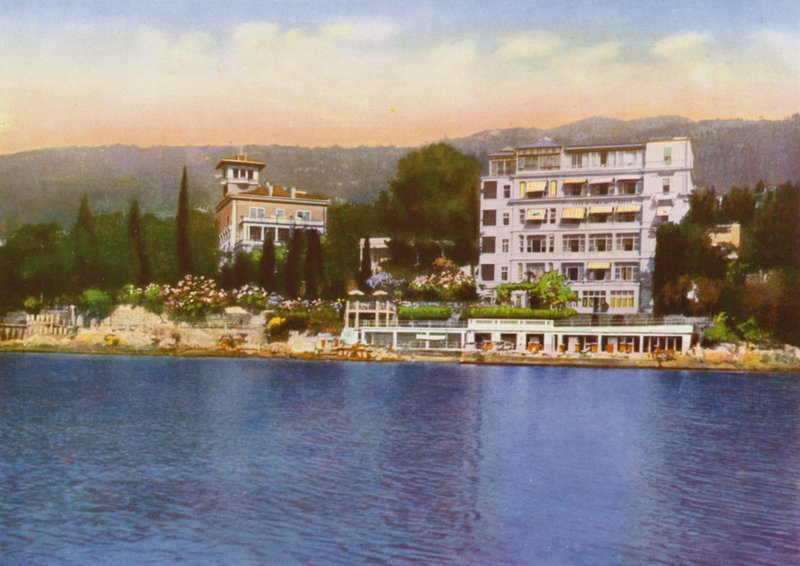 Opatija, agora Opatija na Croácia: Sanatório "Opatija", Dr Szego, e Villa Kubelik (foto) de European Photographer