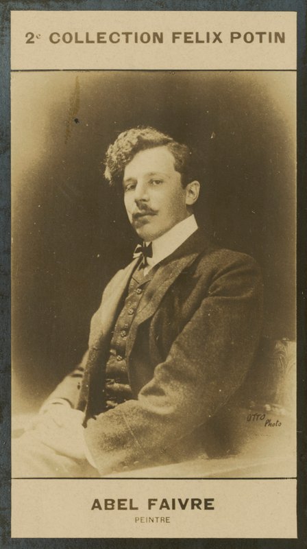 Abel Faivre, Pintor (foto a p/b) de European Photographer