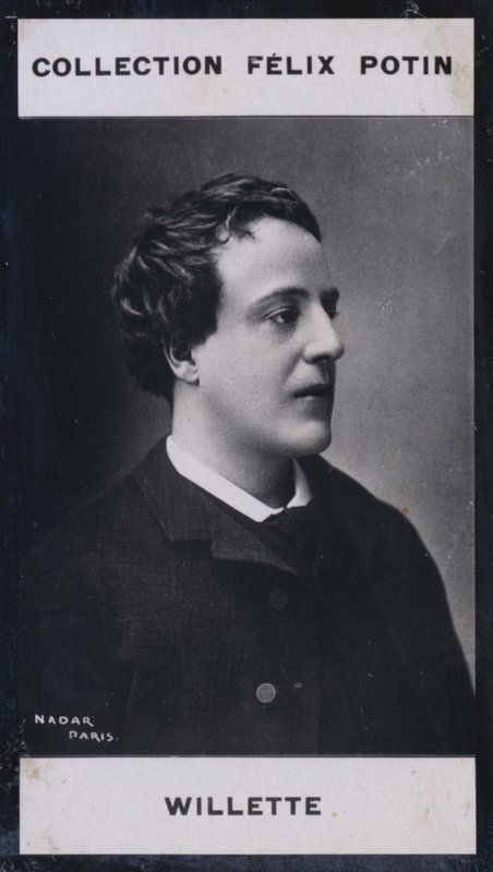 Adolphe Willette (1857) (foto a p/b) de European Photographer
