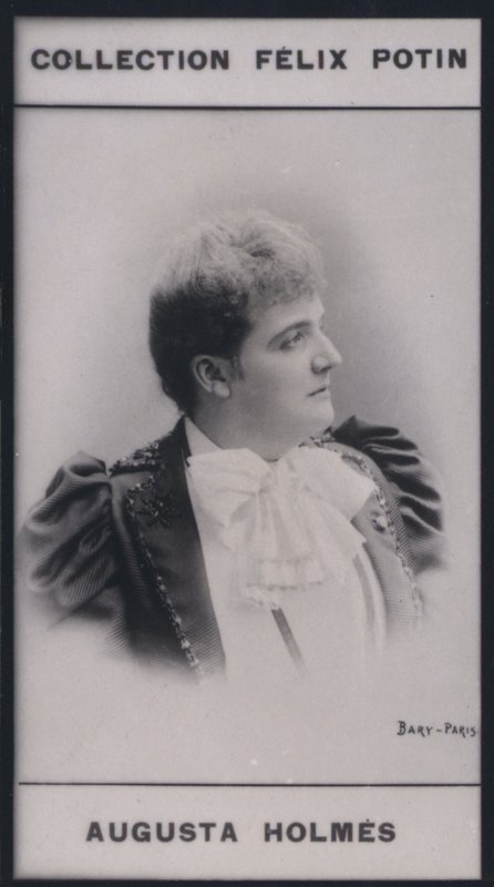 Augusta Holmes (1850-1902) (foto a p/b) de European Photographer