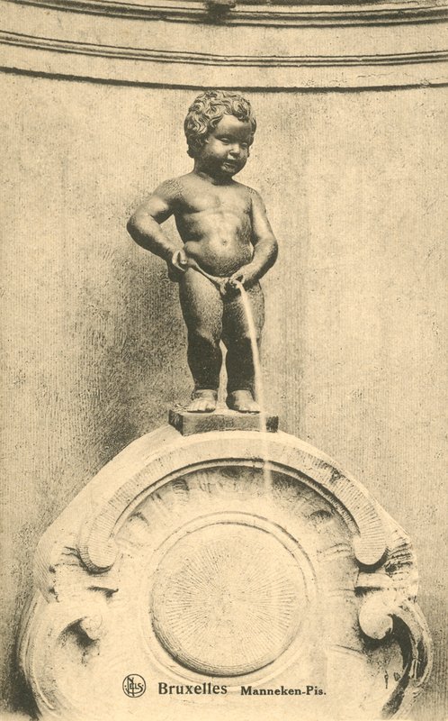 Bruxelas, Manneken-Pis de European Photographer