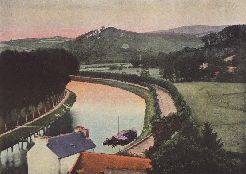Chateaulin, o canal de Nantes para Brest de European Photographer