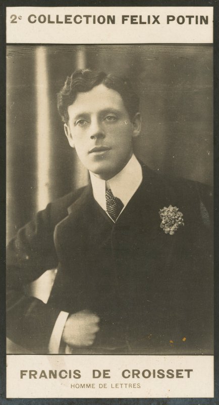 Francis De Croisset, Homem de Letras de European Photographer