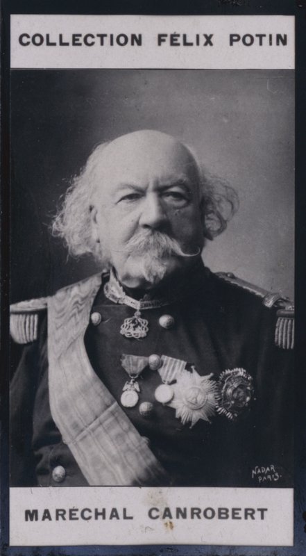 Francois Certain Canrobert (1809-1895) (foto a p/b) de European Photographer