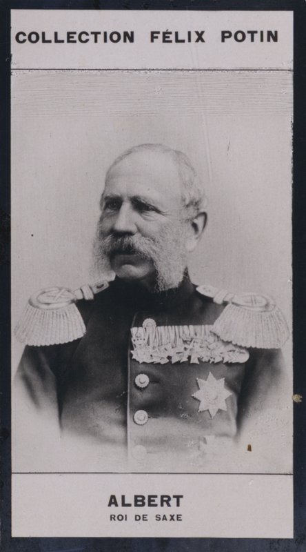 Frederic-Auguste Albert, Roi De Saxe (1828-1902) (foto a p/b) de European Photographer