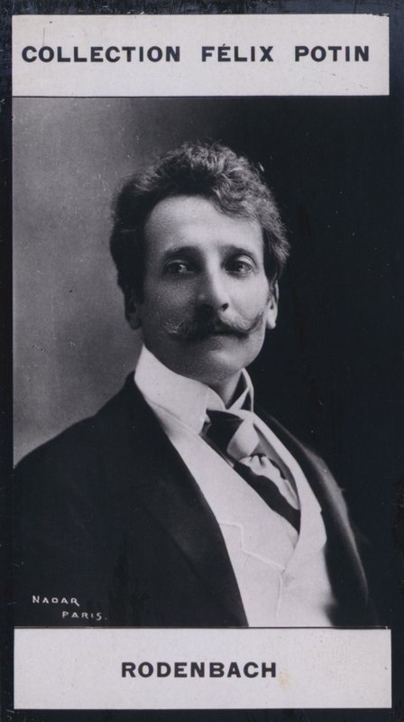 Georges Rodenbach (1855-1899) (foto a p/b) de European Photographer