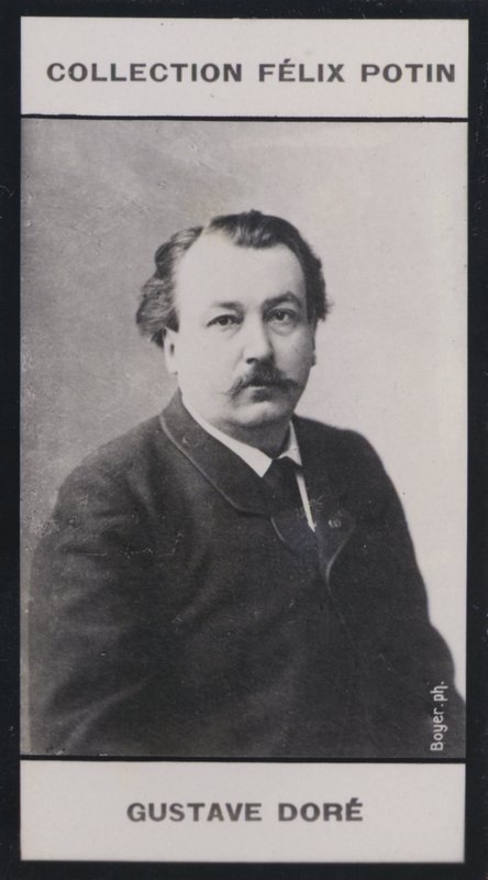 Gustave Dore (1833-1883) (foto a p/b) de European Photographer
