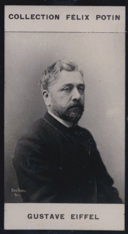 Gustave Eiffel (1832) (foto a p/b) de European Photographer