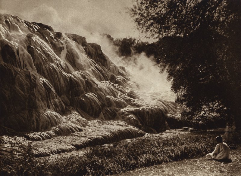 Hammam Meskoutin, As Fontes Quentes (foto p/b) de European Photographer