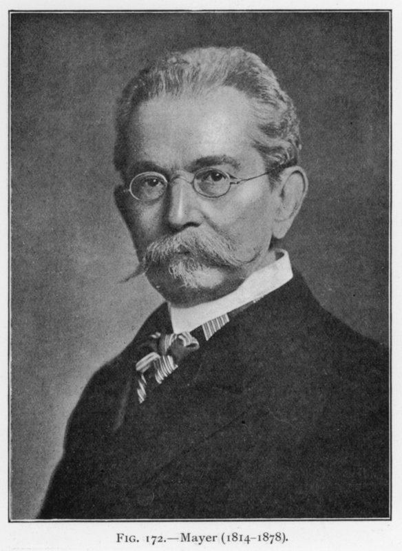 Julius Robert Mayer (1814-1878), retrato (foto a p/b) de European Photographer