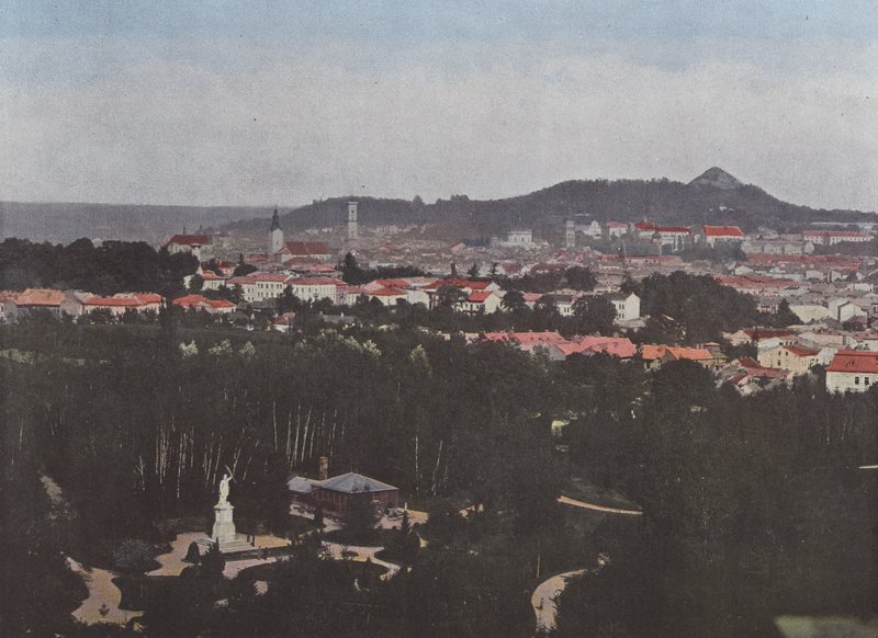 A cidade de Lemberg, vista do parque Kilinski de European Photographer