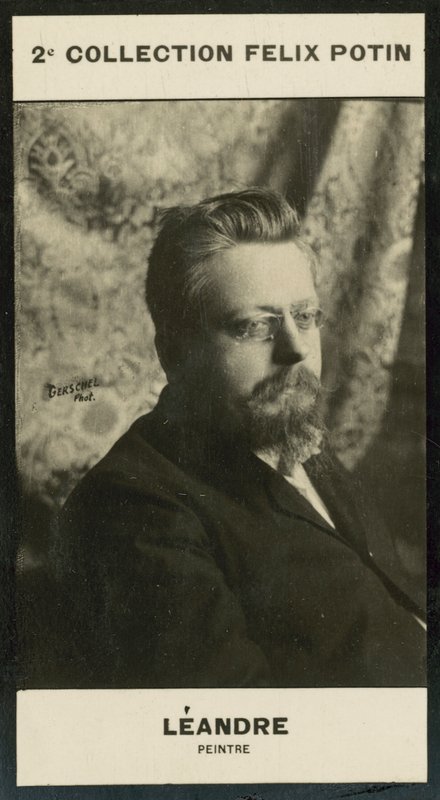 Leandre, Pintor (foto a p/b) de European Photographer