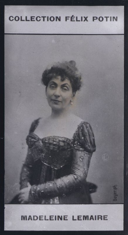 Madeleine Lemaire (1845) (foto a p/b) de European Photographer