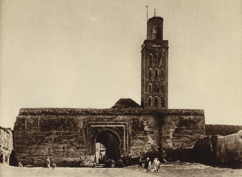 Meknes, Mesquita (foto a p/b) de European Photographer