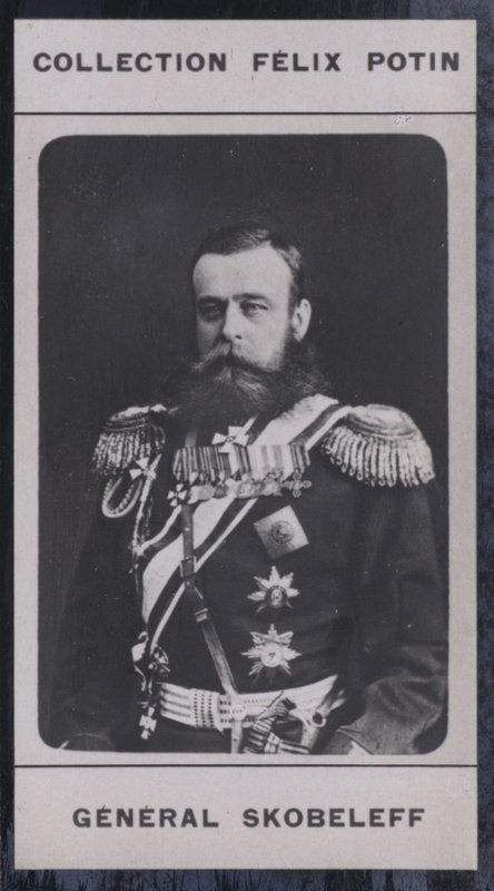 Michael-Dimitrievitch Skobeleff (1843-1882) (foto a p/b) de European Photographer