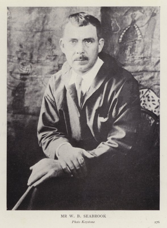 Sr. W B Seabrook (foto a p/b) de European Photographer